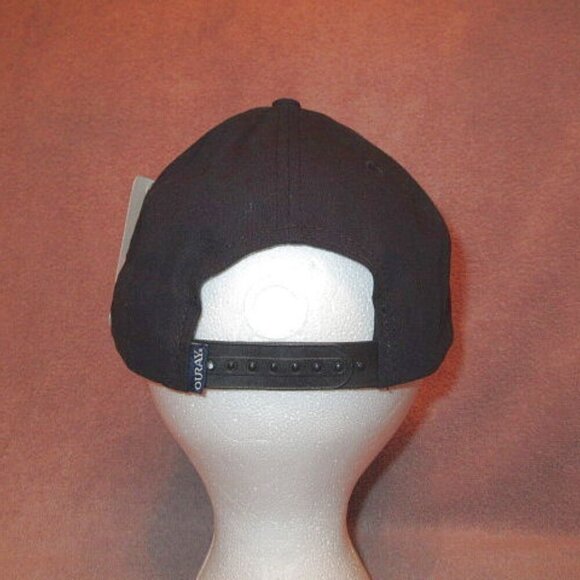 Vtg Ouray Rodeo USA Hat Cap Snapback Patch Embroidered Flag Cowboy Western 90s - Picture 3 of 9